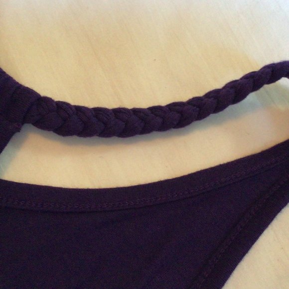 Arizona Jean Co Purple Tank Top "Out Till The Sun Comes Up" NWOT - Picture 4 of 7